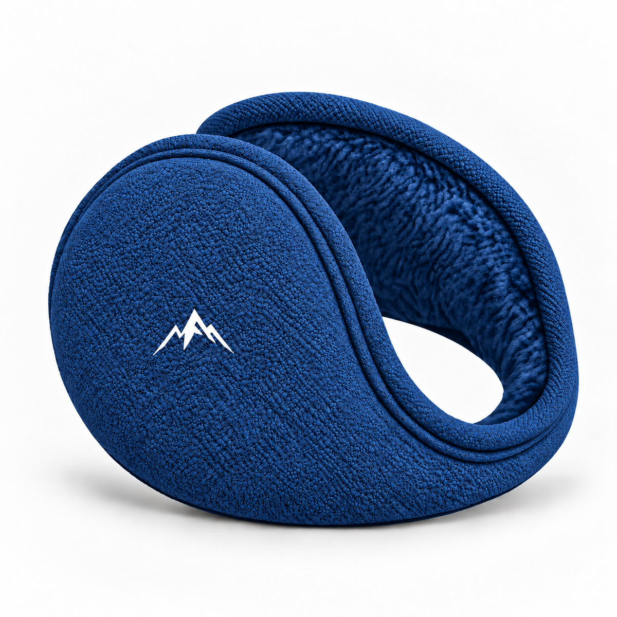 Fleece-Ohrwärmer für den Winter – Damen – Blau