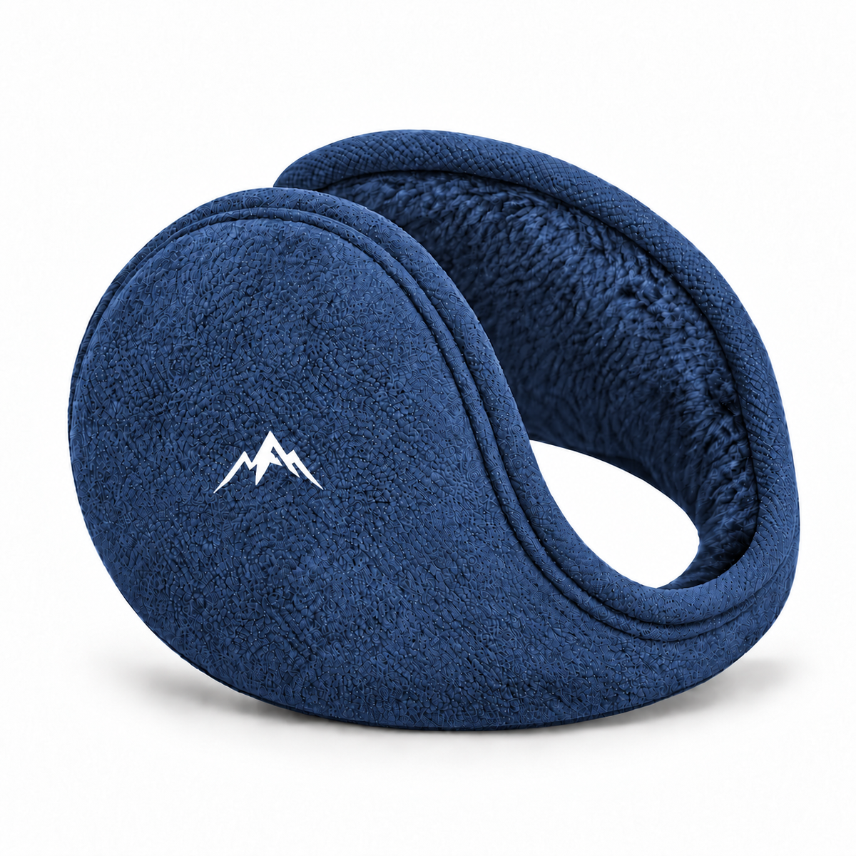 Fleece-Ohrwärmer für den Winter – Unisex – Blau